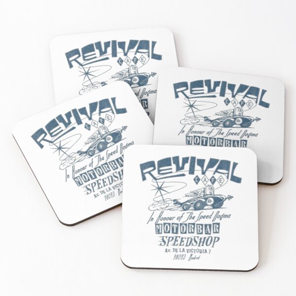 Item preview, Revival Café – Retro Speedshop Car Emblem designed and sold by WATEKE.