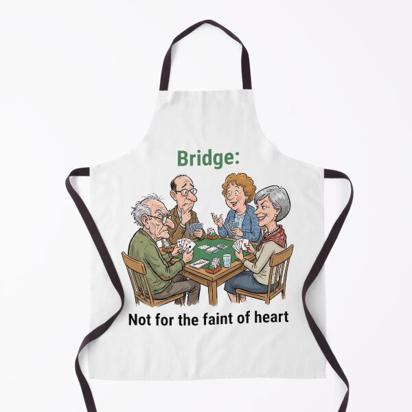 Item preview, Bridge: Not for the Faint of Heart – Funny Bridge Player designed and sold by Sekla-Studio.