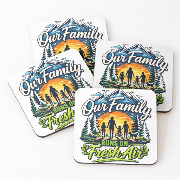 Item preview, Our Family Runs On Fresh Air loving dogs | Camping Family Gift designed and sold by alexcorporation.