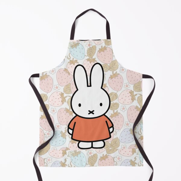 Item preview, Orange Variation Strawberry Background and Miffy Inspired  designed and sold by Cozy Moss Studio.