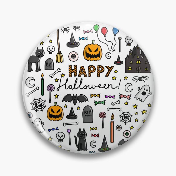Item preview, Halloween Pattern designed and sold by Emily Creates.