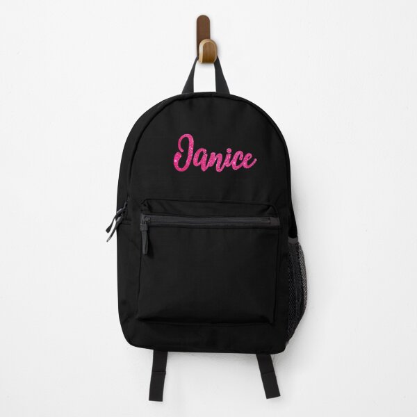 Item preview, Janice Hot Pink Sparkly Personalised Name Design designed and sold by CamilasPrints.