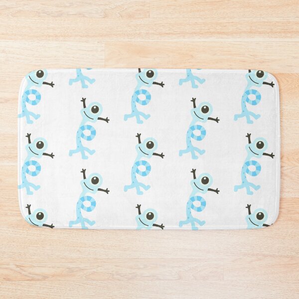 Item preview, Cute Wacky One-Eyed Blue Creature Illustration designed and sold by ReGenDx.