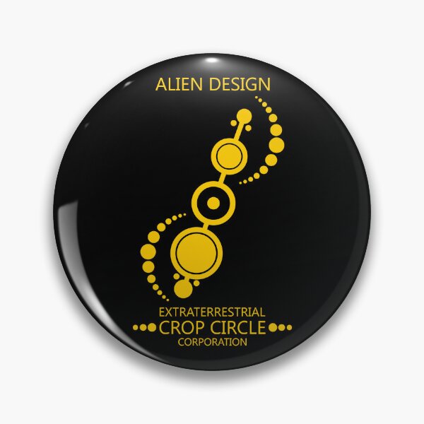 Item preview, Extraterrestrial Crop Circle Corporation Alien Design 18 designed and sold by MagicEyesOnly.