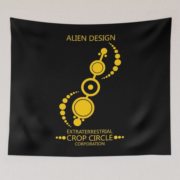 Item preview, Extraterrestrial Crop Circle Corporation Alien Design 18 designed and sold by MagicEyesOnly.