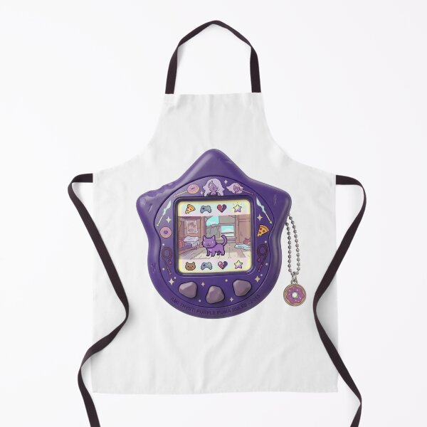 Item preview, Amethyst Purple Puma Cat Shapeshifter Tamagotchi Sticker designed and sold by 0Zetgest.