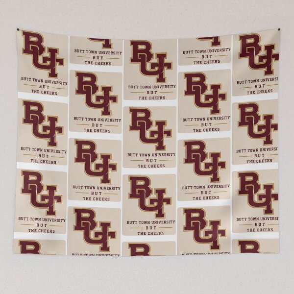 Item preview, Butt Town University BUT Logo - The Cheeks College Athletics designed and sold by Pop, Culture and Stuff.