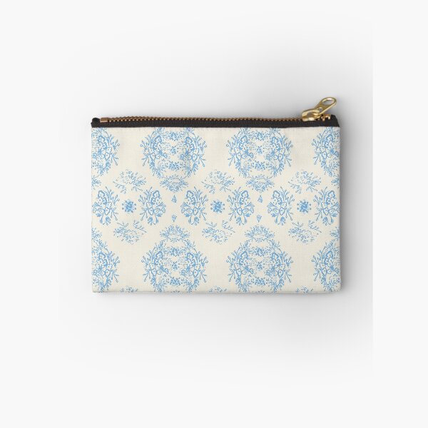 Item preview, Blue on Cream Retro Modern Toile de Jouy Pattern | Cottagecore  designed and sold by sheseddit.