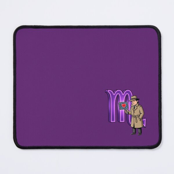 Item preview, Scorpio Detective Neon Zodiac Mystery Art designed and sold by Rare By Hero.