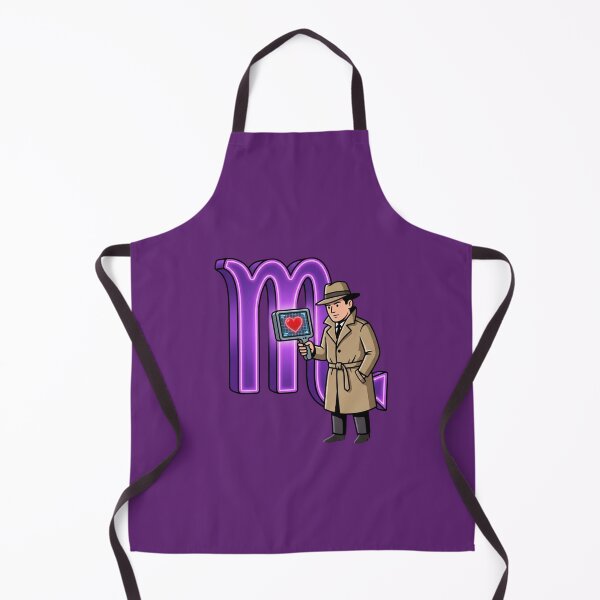 Item preview, Scorpio Detective Neon Zodiac Mystery Art designed and sold by Rare By Hero.