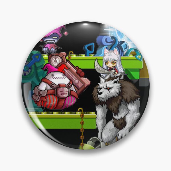 Item preview, Inuyasha in MapleStory – Retro Pixel Adventure designed and sold by UglyCattt.