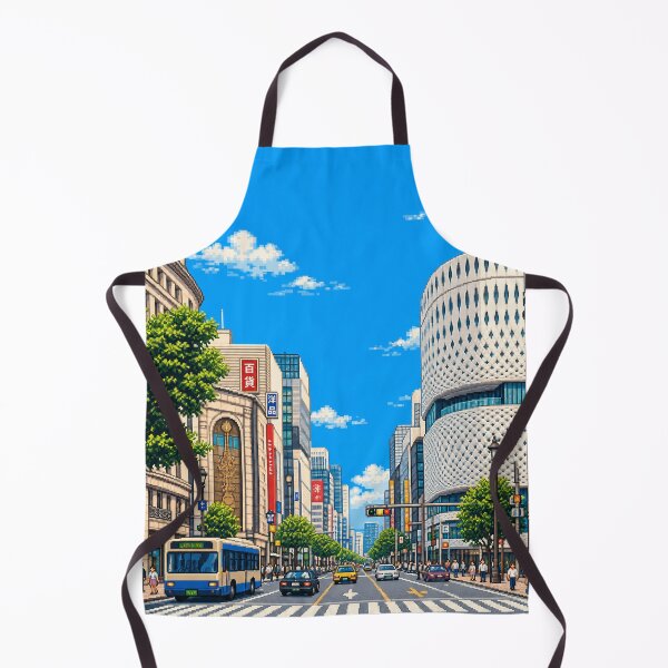 Item preview, Ginza Tokyo Day Pixel Art designed and sold by sabusabu78.