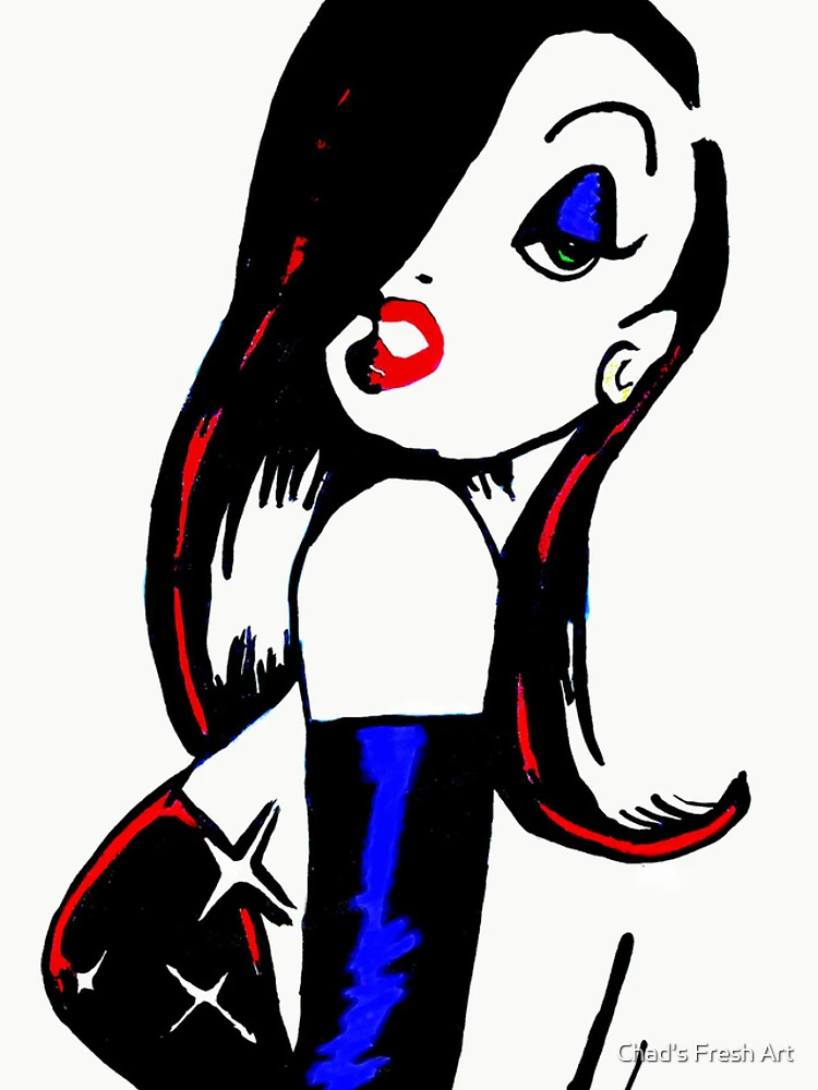 Thumbnail 4 of 4, iPhone Case, Jessica Rabbit  designed and sold by Chad's Fresh Art.