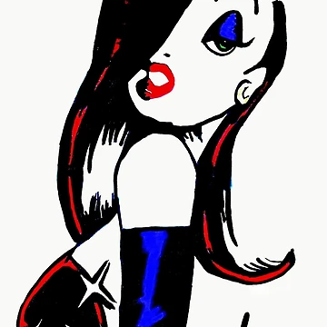 Artwork thumbnail, Jessica Rabbit by Chad's Fresh Art