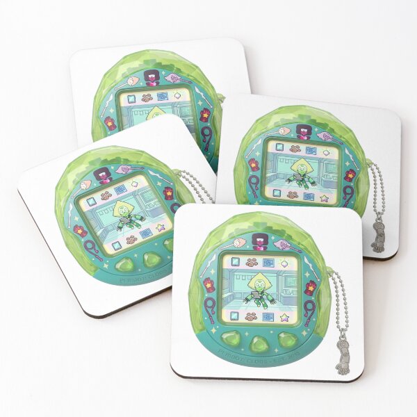 Item preview, Peridot You Clod Alien Tech Retro Tamagotchi Sticker designed and sold by 0Zetgest.