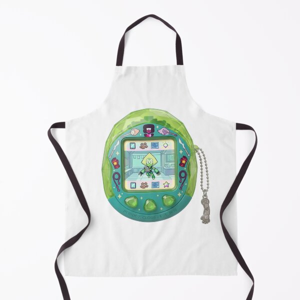 Item preview, Peridot You Clod Alien Tech Retro Tamagotchi Sticker designed and sold by 0Zetgest.