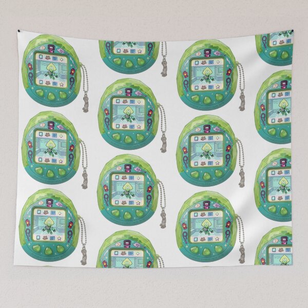 Item preview, Peridot You Clod Alien Tech Retro Tamagotchi Sticker designed and sold by 0Zetgest.