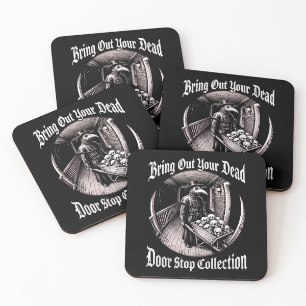 Item preview, Bring Out Your Dead Plague Doctor Skulls Halloween designed and sold by d247.
