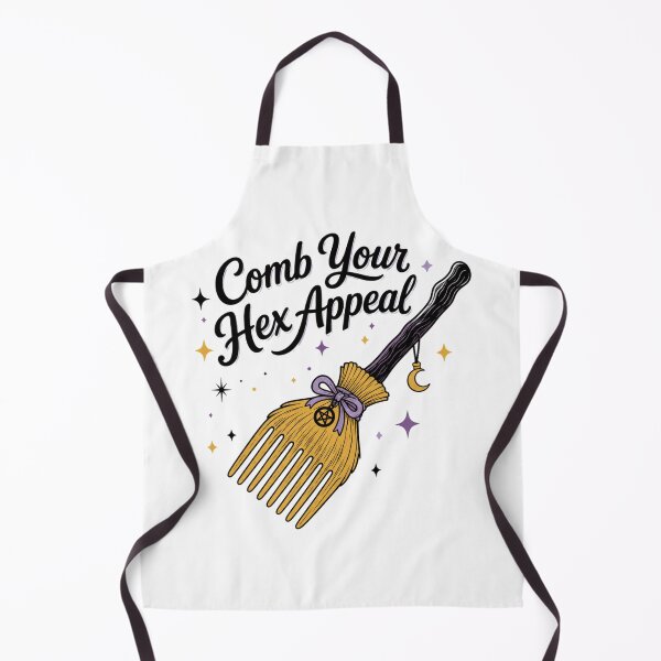 Item preview, Comb Your Hex Appeal Shirt, Comfort Colors® Witchy Hairstylist Tee, Funny Halloween Hair Stylist Salon Graphic designed and sold by TshirtsLabs.