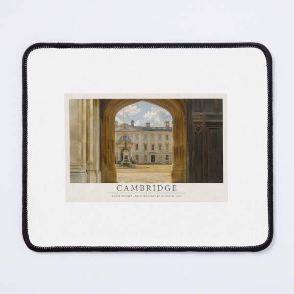 Item preview, Cambridge University Travel Poster | Historic England Fine Art Print designed and sold by Wandered North.