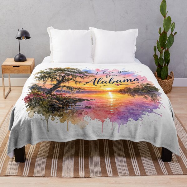 Aperçu de l'œuvre Heart of Alabama Sunrise: Southern Love at Daybreak créée et vendue par BlissBlvdShop.