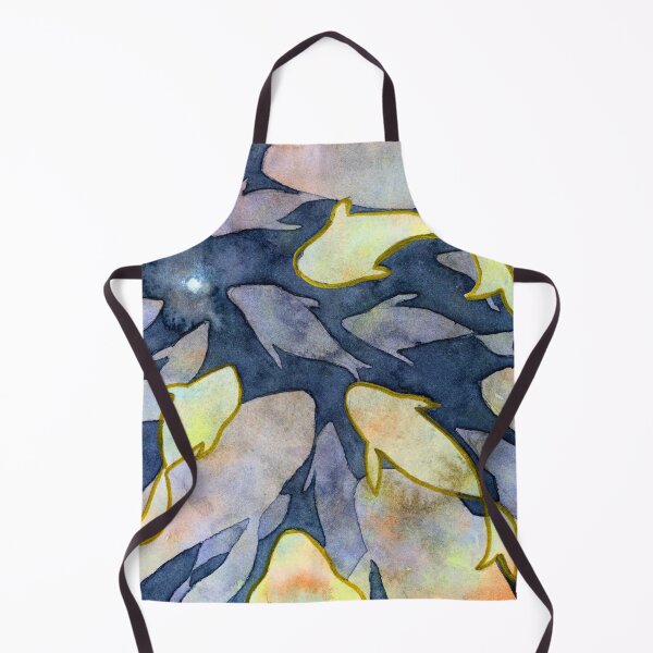 Item preview, Between the Current | Abstract Koi Watercolour designed and sold by ArithraStudio.