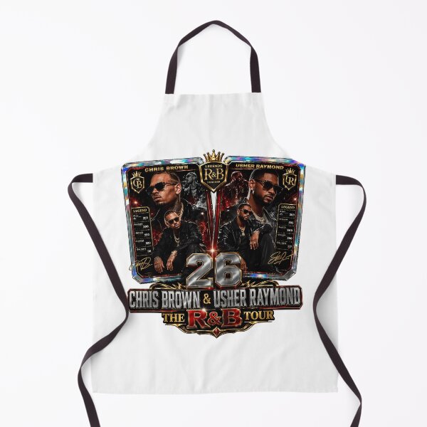 Item preview, Legendary R&B Icons Chris Brown And Usher Raymond Tribute Artwork designed and sold by GeorgeHig50290.