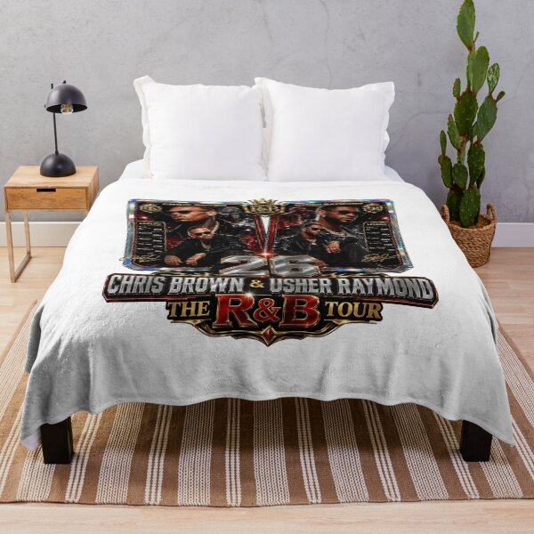 Item preview, Legendary R&B Icons Chris Brown And Usher Raymond Tribute Artwork designed and sold by GeorgeHig50290.