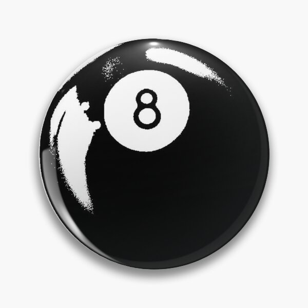 Item preview, Magic 8 Ball - High Contrast Black and White Graphic designed and sold by Austroz.