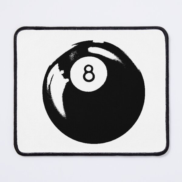 Item preview, Magic 8 Ball - High Contrast Black and White Graphic designed and sold by Austroz.