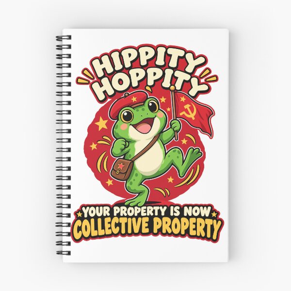 Item preview, Hippity Hoppity Communist Frog Funny Abolish Property Meme Socialist Frog Karl Marx designed and sold by ZIGLWORKS.
