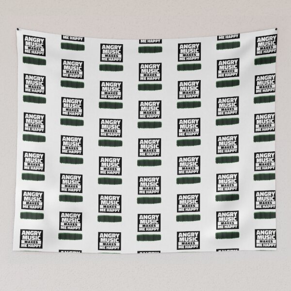Item preview, Angry Music Makes Me Happy designed and sold by Samsonherberter.