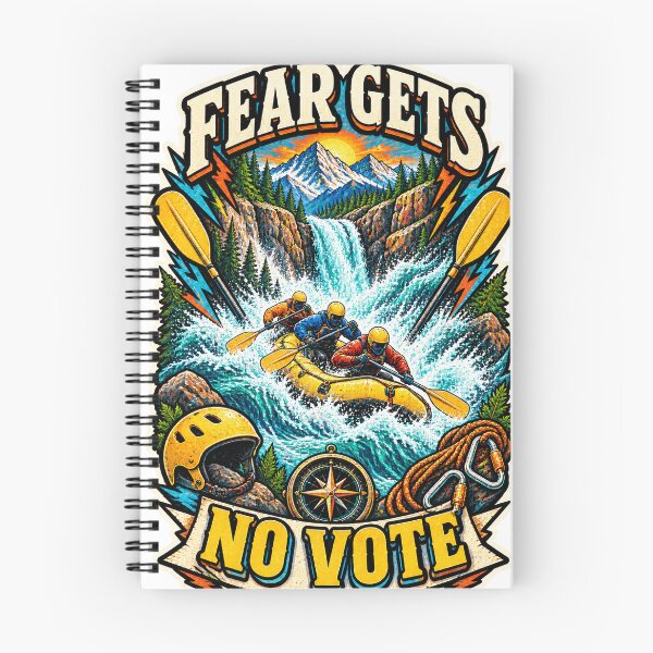 Item preview, Fear Gets No Vote Rafting designed and sold by PixelPaw Prints.