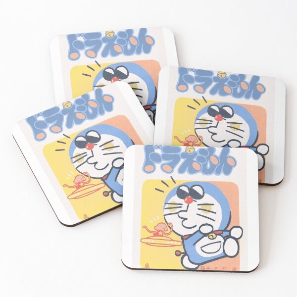 Item preview, Doraemon – Retro Sunglasses & UFO Poster designed and sold by WATEKE.