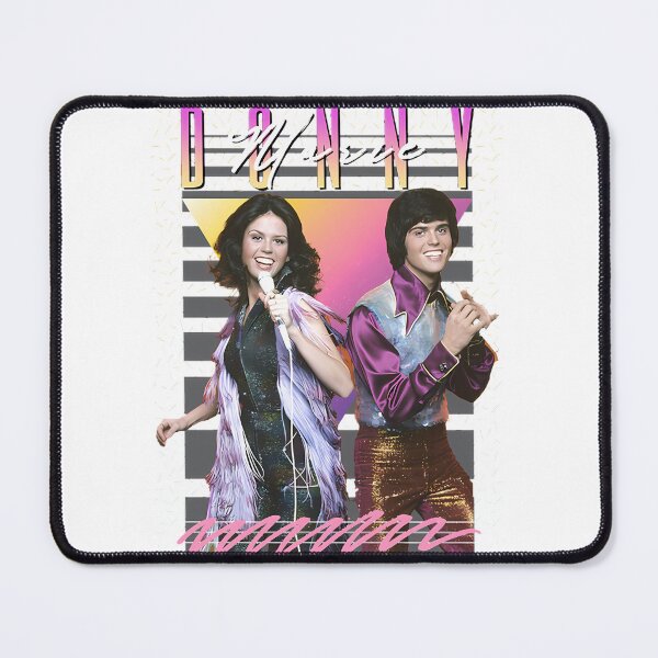 Item preview, Donny And Marie Osmond S Retro Aesthetic Fan Art | ⭐⭐⭐⭐⭐ designed and sold by OmarJallad.