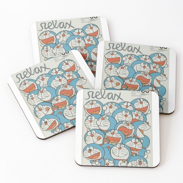 Item preview, Doraemon – Relax Magazine Retro Cover Art designed and sold by WATEKE.