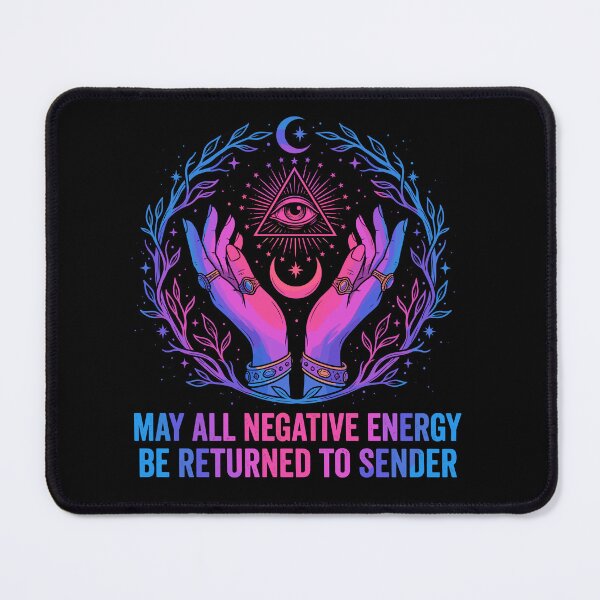 Item preview, May All Negative Energy Be Returned To Sender Spiritual Protection Mystic Witchcraft designed and sold by Doodleoub.
