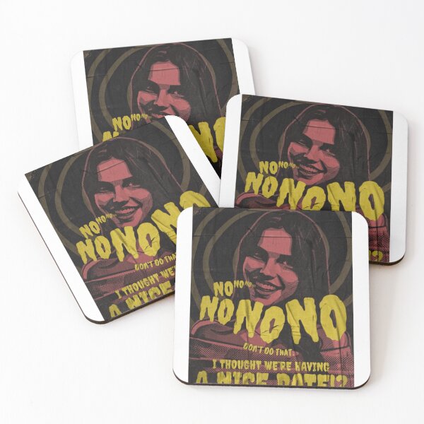 Item preview, No No No – Dramatic Halftone Date Poster designed and sold by WATEKE.