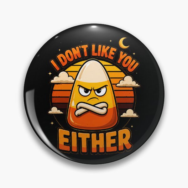 Item preview, I Dont Like You Either Angry Candy Corn with Attitude designed and sold by rafaeltto.