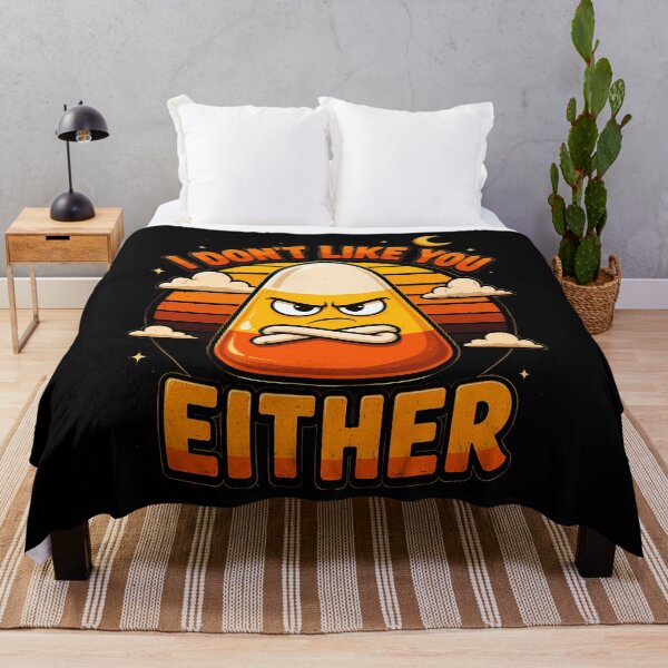 Item preview, I Dont Like You Either Angry Candy Corn with Attitude designed and sold by rafaeltto.