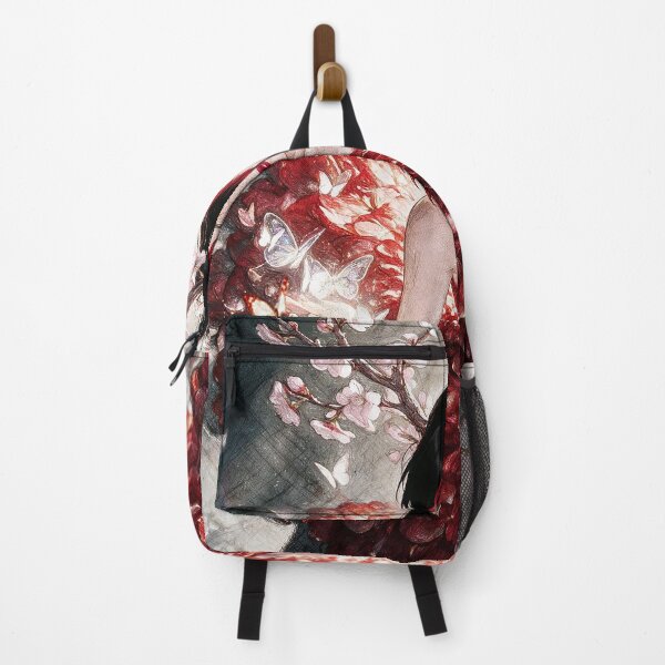 Item preview, Red Rose Petal Ballerina Cherry Blossom Fairy designed and sold by Hen-C-Art.
