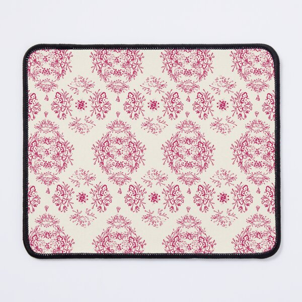 Item preview, Pink on Cream Retro Modern Toile de Jouy Pattern | Cottagecore designed and sold by sheseddit.