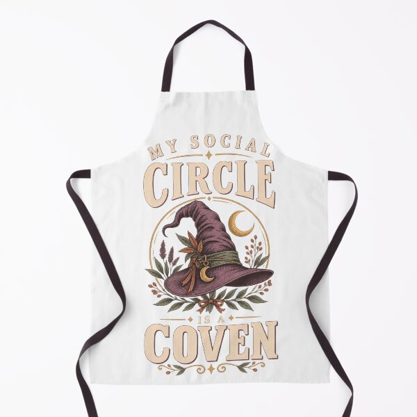 Item preview, My Social Circle is a Coven Funny Witch Halloween designed and sold by OUICHA.