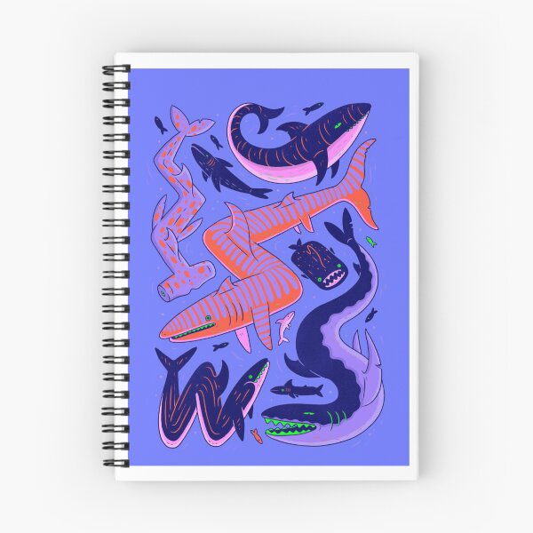 Item preview, Colorful Sharks – Vibrant Underwater Creature Design designed and sold by WATEKE.