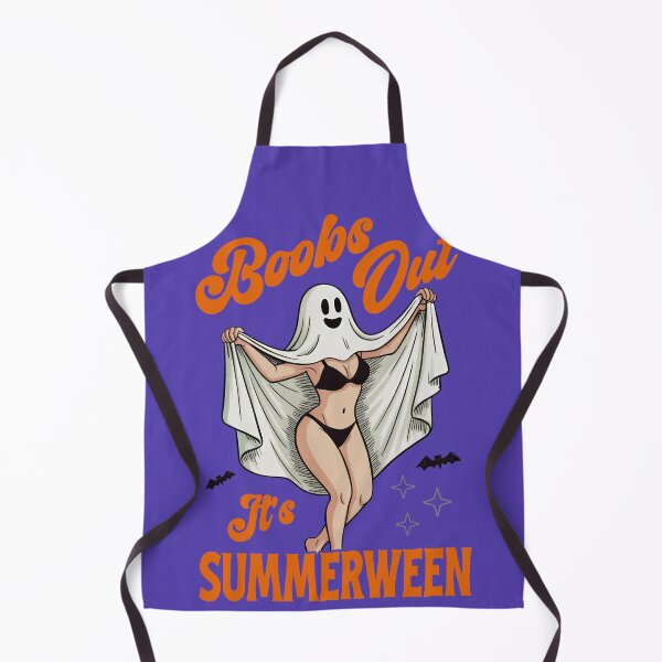 Item preview, Boobs Out It's Summerween Ghost designed and sold by legendaryskins.