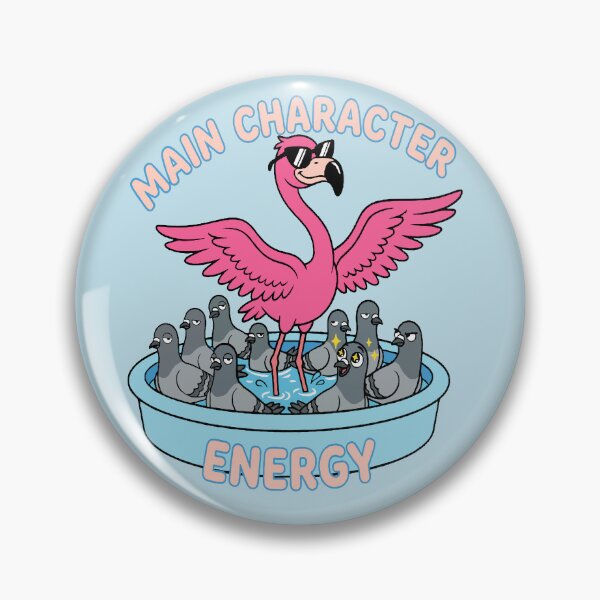 Artikelvorschau, Hauptcharakter-Energie – Arroganter Flamingo entworfen und verkauft von Regal Rev.