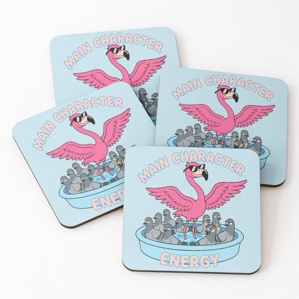 Item preview, Main Character Energy  - Arrogant Flamingo  designed and sold by Regal Rev.
