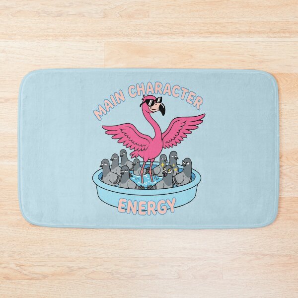 Item preview, Main Character Energy  - Arrogant Flamingo  designed and sold by Regal Rev.