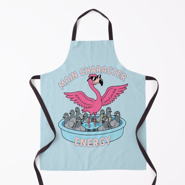 Item preview, Main Character Energy  - Arrogant Flamingo  designed and sold by Regal Rev.