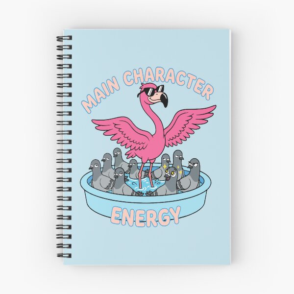 Item preview, Main Character Energy  - Arrogant Flamingo  designed and sold by Regal Rev.